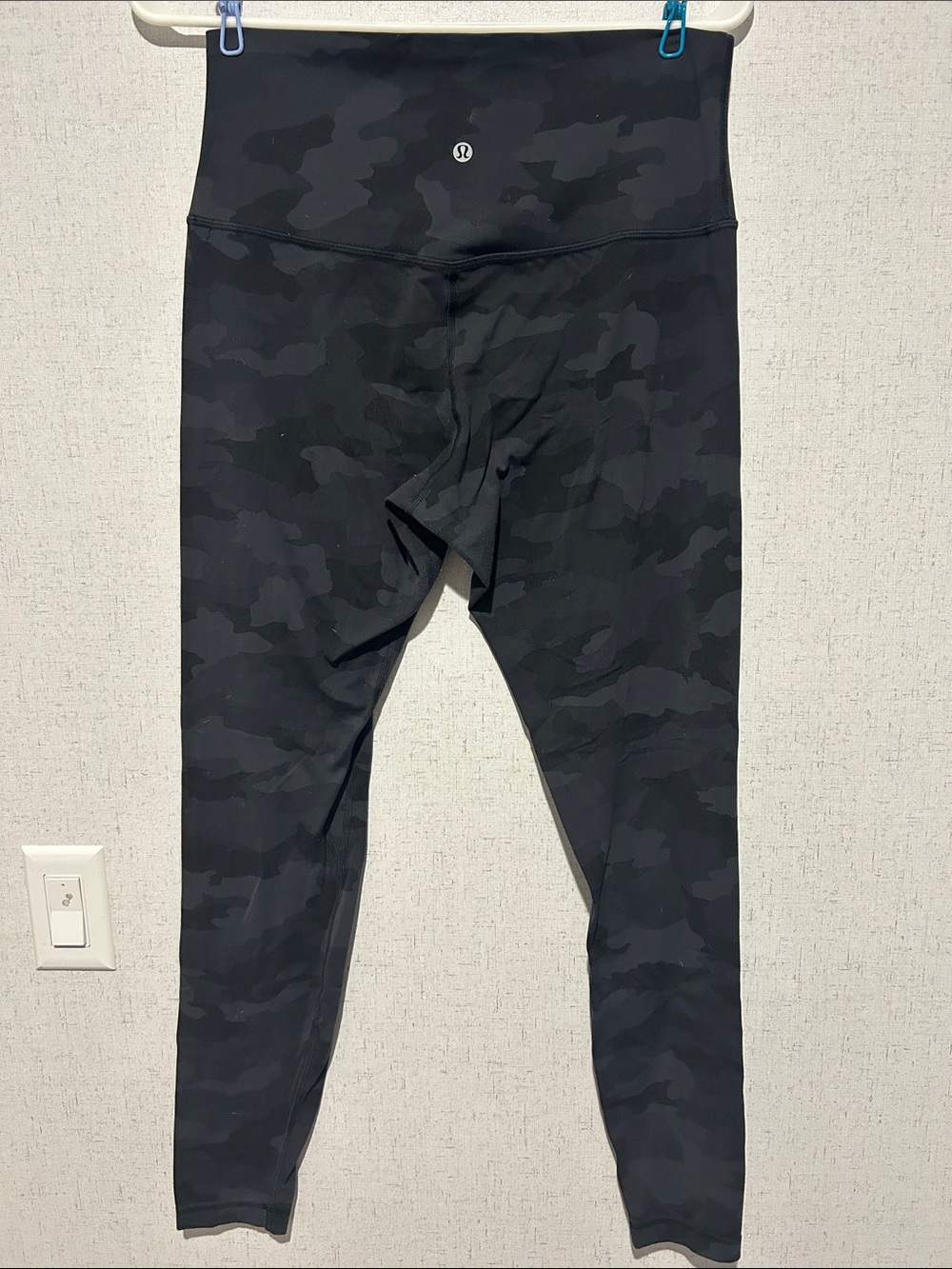 lululemon athletica Black Camo High-Rise Leggings